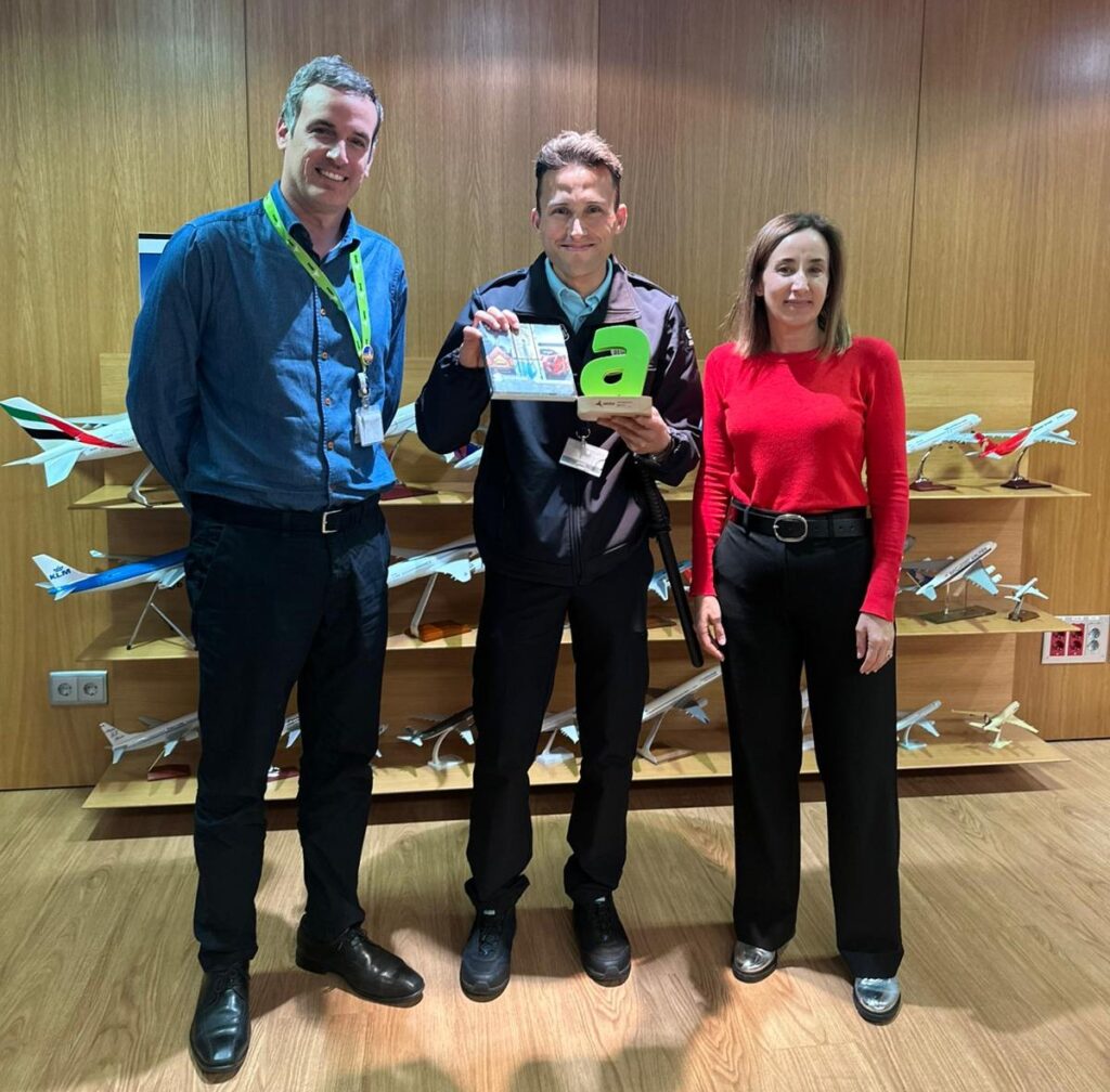 David Ferres premio aeropuerto El Prat